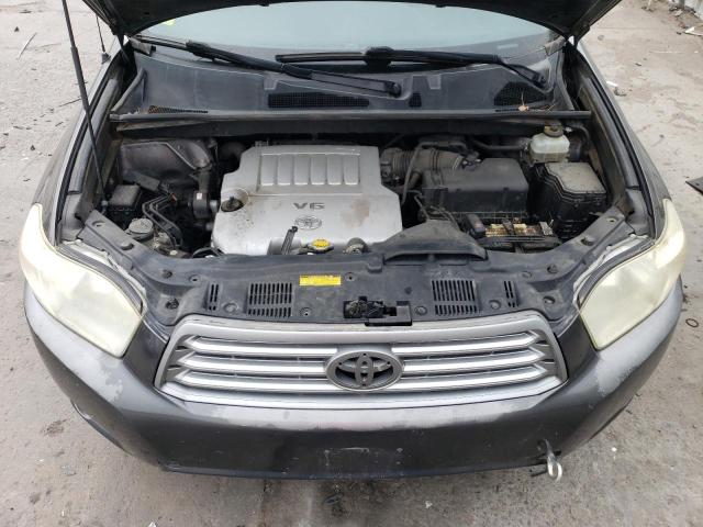 JTEES41A982039471 - 2008 TOYOTA HIGHLANDER GRAY photo 12