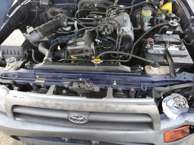 JT3GM84R2T0003923 - 1996 TOYOTA 4RUNNER BLUE photo 11