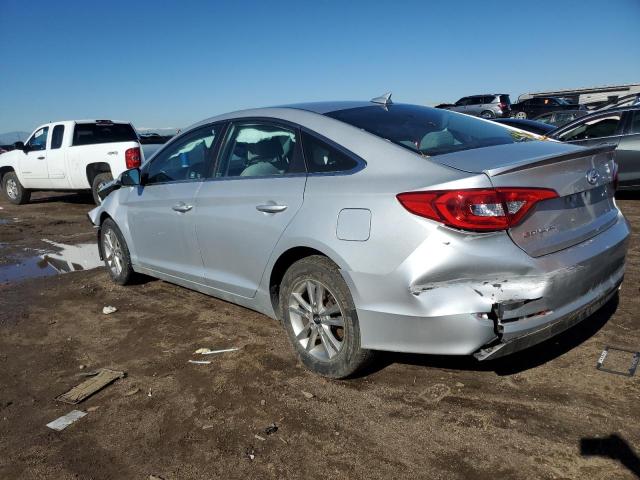 5NPE24AF9HH487160 - 2017 HYUNDAI SONATA SE SILVER photo 2