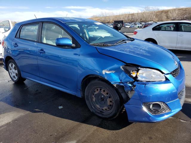 2T1KU40E89C157973 - 2009 TOYOTA MATRIX BLUE photo 4