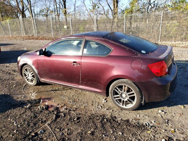 JTKDE177250016843 - 2005 TOYOTA SCION TC MAROON photo 2