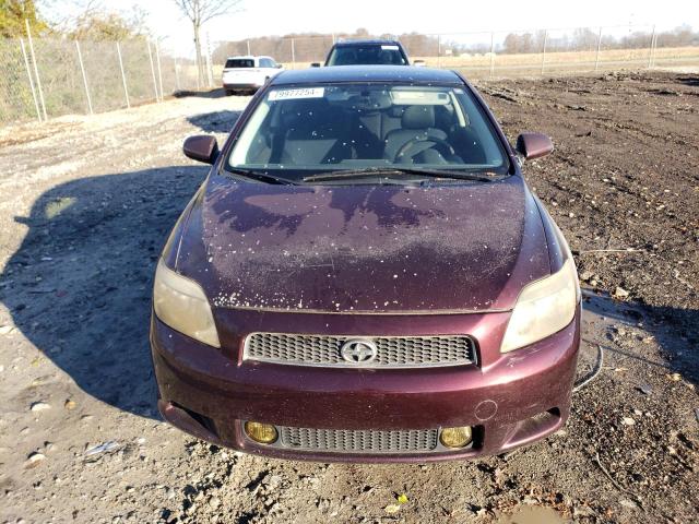 JTKDE177250016843 - 2005 TOYOTA SCION TC MAROON photo 5