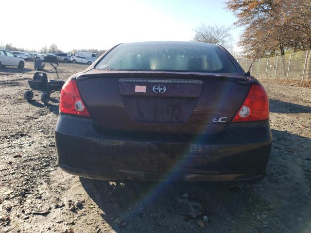 JTKDE177250016843 - 2005 TOYOTA SCION TC MAROON photo 6