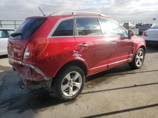 3GNAL3EK3ES682595 - 2014 CHEVROLET CAPTIVA LT RED photo 3