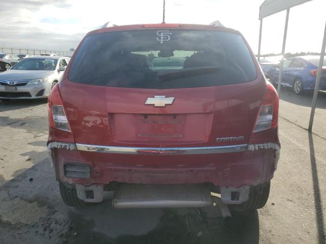 3GNAL3EK3ES682595 - 2014 CHEVROLET CAPTIVA LT RED photo 6