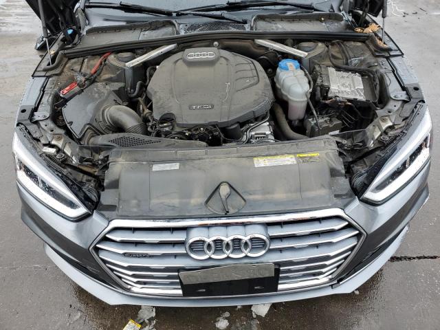 WAUENCF52JA136649 - 2018 AUDI A5 PREMIUM PLUS S-LINE GRAY photo 11