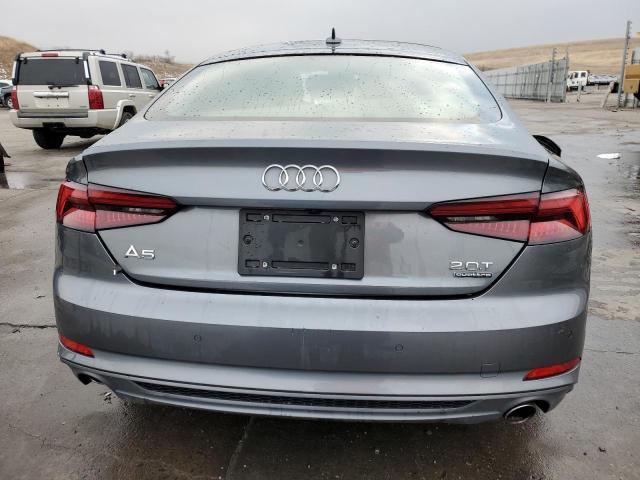 WAUENCF52JA136649 - 2018 AUDI A5 PREMIUM PLUS S-LINE GRAY photo 6