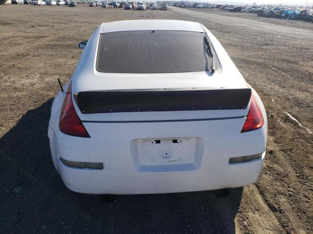 JN1AZ34D13T116130 - 2003 NISSAN 350Z COUPE WHITE photo 6