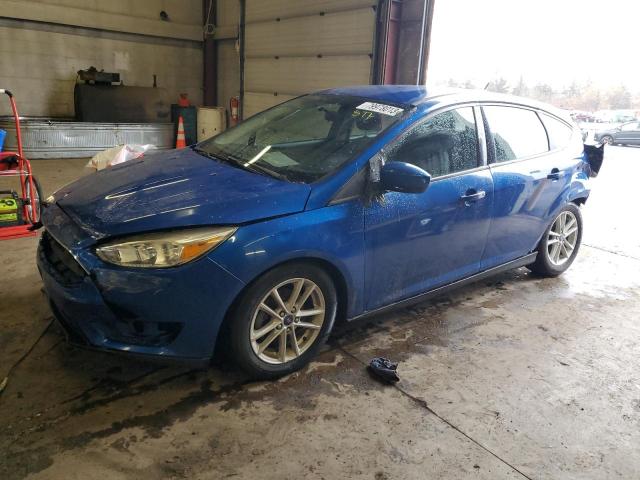 1FADP3K21JL225661 - 2018 FORD FOCUS SE BLUE photo 1