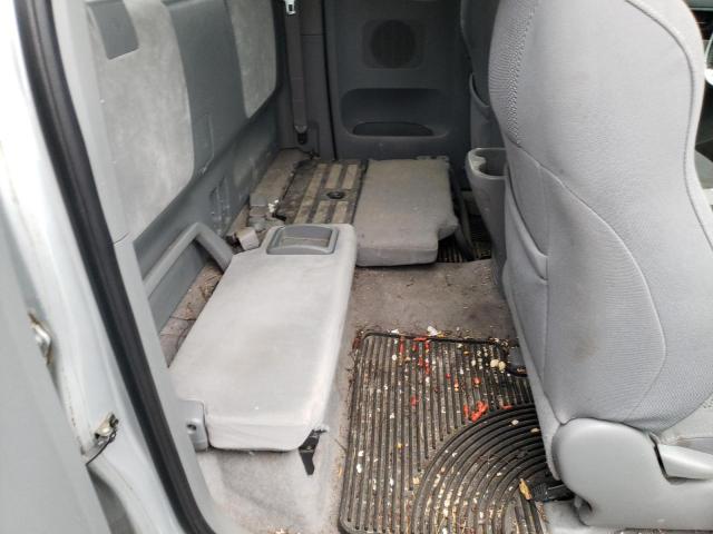 5TEUU42N76Z155157 - 2006 TOYOTA TACOMA ACCESS CAB Күміс фото 10