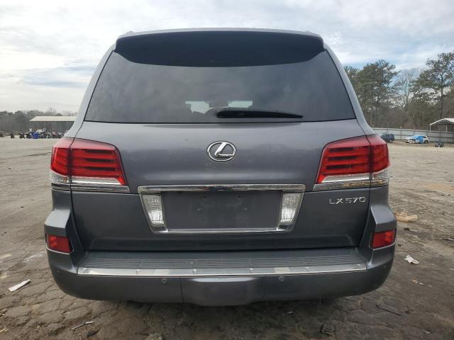 JTJHY7AX4D4131539 - 2013 LEXUS LX 570 CHARCOAL photo 6