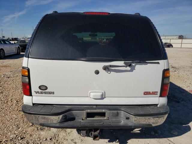 1GKEC13V65J144569 - 2005 GMC YUKON WHITE photo 6