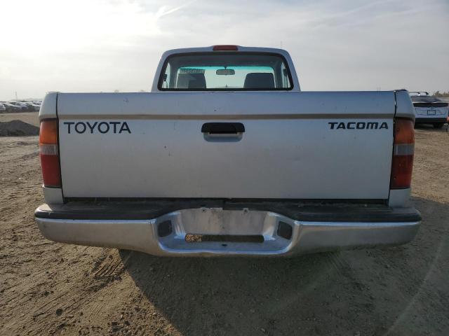 4TANL42N6YZ684066 - 2000 TOYOTA TACOMA SILVER photo 6