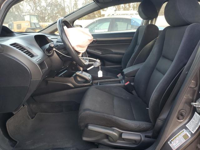 19XFA1F64AE019748 - 2010 HONDA CIVIC LX-S فحمي صورة 7