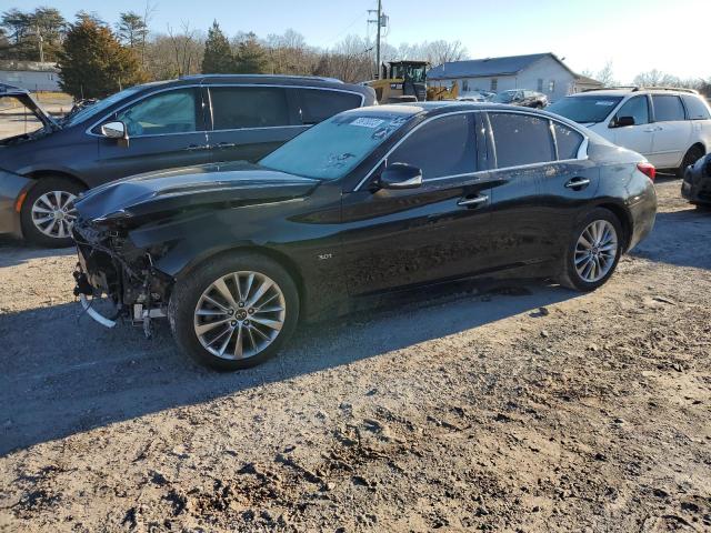 JN1EV7AR2KM592836 - 2019 INFINITI Q50 LUXE BLACK photo 1