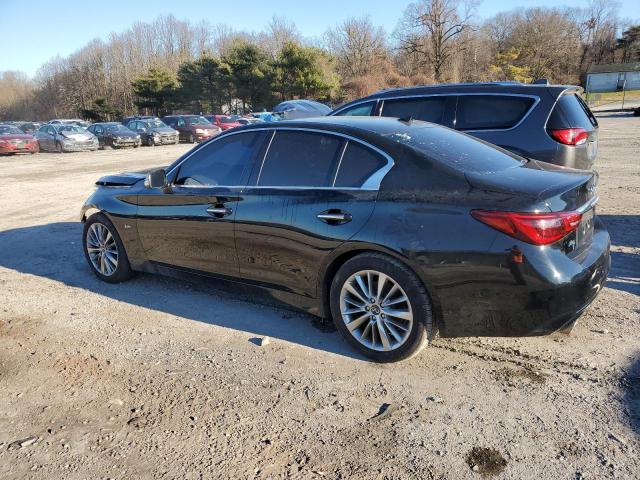 JN1EV7AR2KM592836 - 2019 INFINITI Q50 LUXE BLACK photo 2