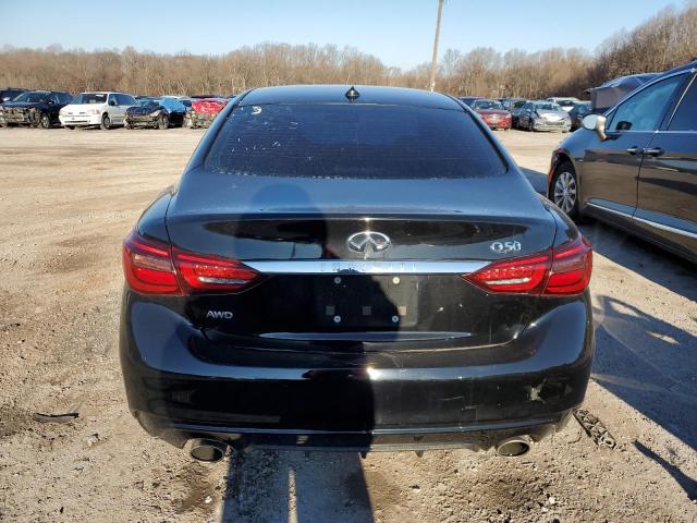 JN1EV7AR2KM592836 - 2019 INFINITI Q50 LUXE BLACK photo 6