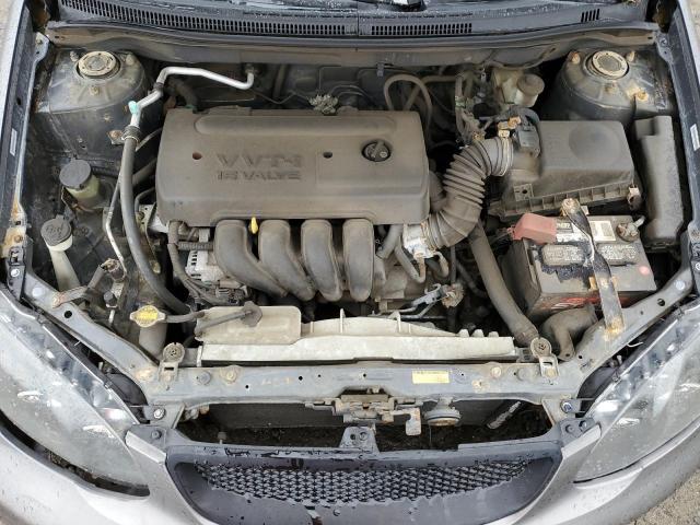 1NXBR32E75Z563924 - 2005 TOYOTA COROLLA CE GRAY photo 11