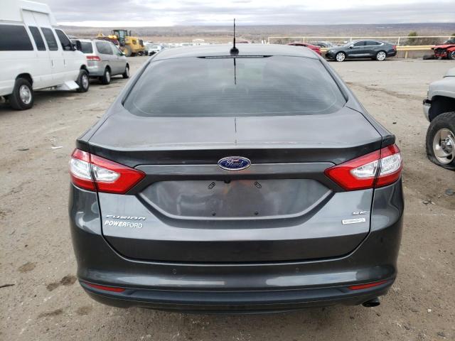 1FA6P0HD9G5116751 - 2016 FORD FUSION SE CHARCOAL photo 6