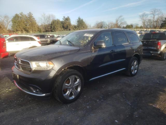 1C4RDJDG7EC597193 - 2014 DODGE DURANGO LIMITED BLACK photo 1