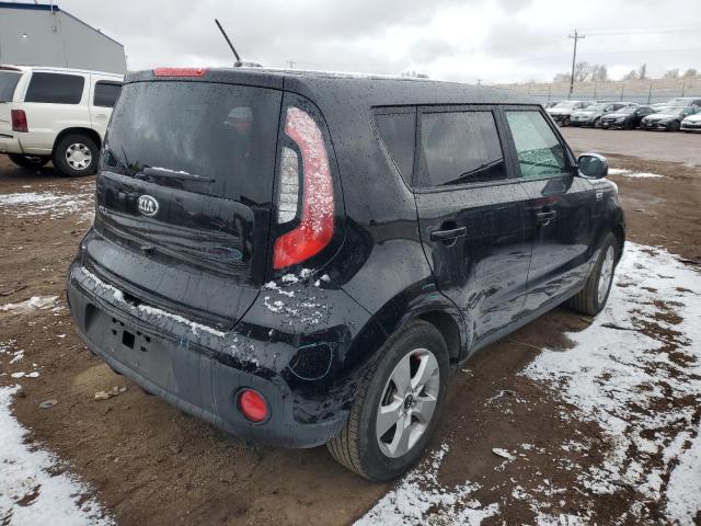 KNDJN2A22K7674761 - 2019 KIA SOUL BLACK photo 3