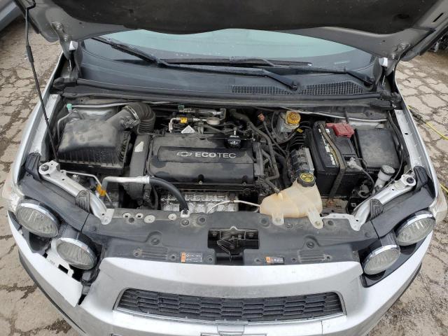 1G1JC5SH7F4152654 - 2015 CHEVROLET SONIC LT SILVER photo 11