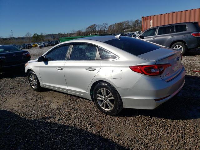 5NPE24AF3HH492791 - 2017 HYUNDAI SONATA SE SILVER photo 2