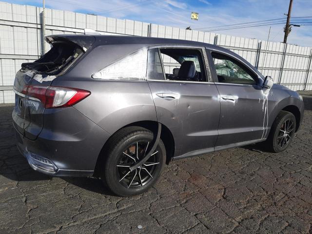 5J8TB3H32HL001606 - 2017 ACURA RDX GRAY photo 3