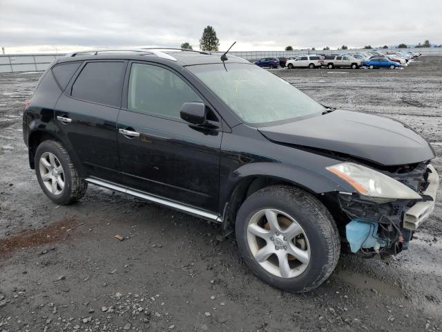 JN8AZ08W67W648070 - 2007 NISSAN MURANO SL BLACK photo 4