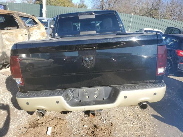 1C6RD7PT5CS318510 - 2012 DODGE RAM 1500 LONGHORN BLACK photo 6