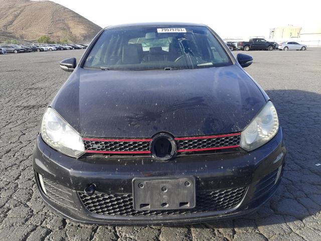 WVWHD7AJ0CW286277 - 2012 VOLKSWAGEN GTI BLACK photo 5