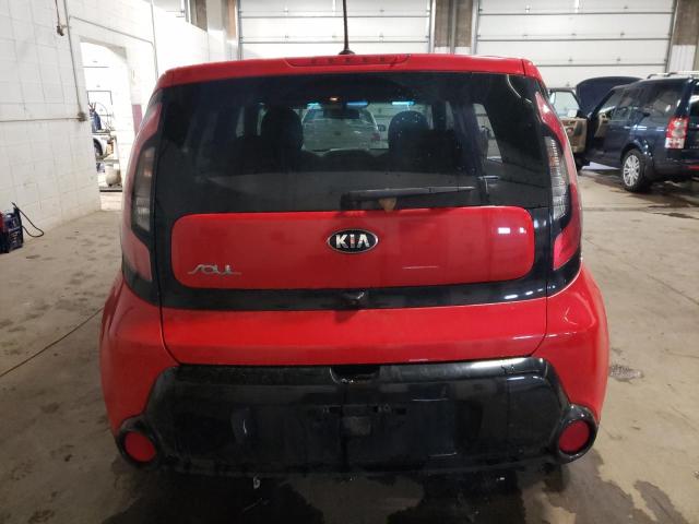 KNDJP3A50G7828322 - 2016 KIA SOUL + RED photo 6