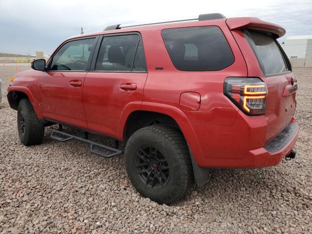 JTEMU5JRXM5863439 - 2021 TOYOTA 4RUNNER SR5/SR5 PREMIUM RED photo 2