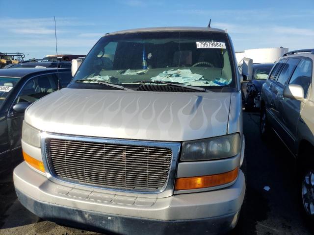 1GKFG15T551230041 - 2005 GMC SAVANA G1500 SILVER photo 5