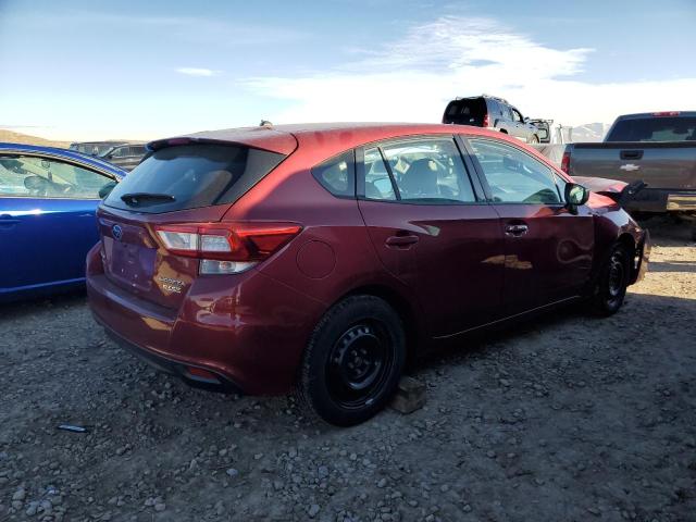 4S3GTAA68H3729808 - 2017 SUBARU IMPREZA BURGUNDY photo 3