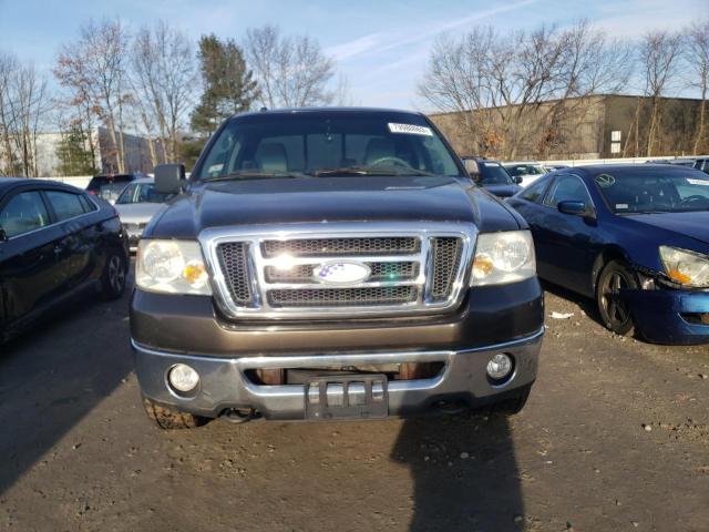 1FTPX14V18FB51041 - 2008 FORD F150 GRAY photo 5