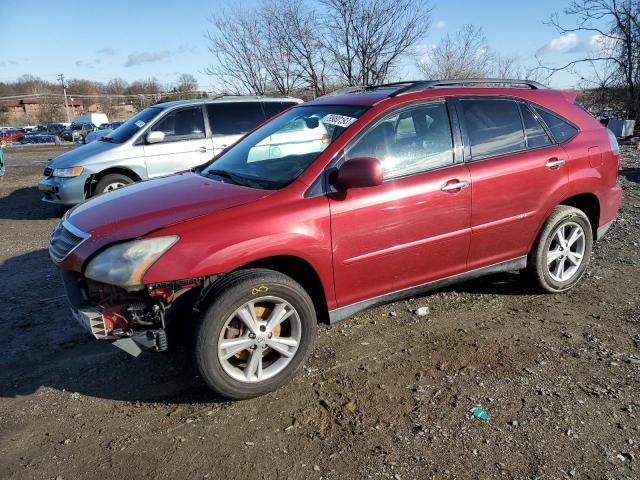 JTJHW31U382048805 - 2008 LEXUS RX 400H BURGUNDY photo 1