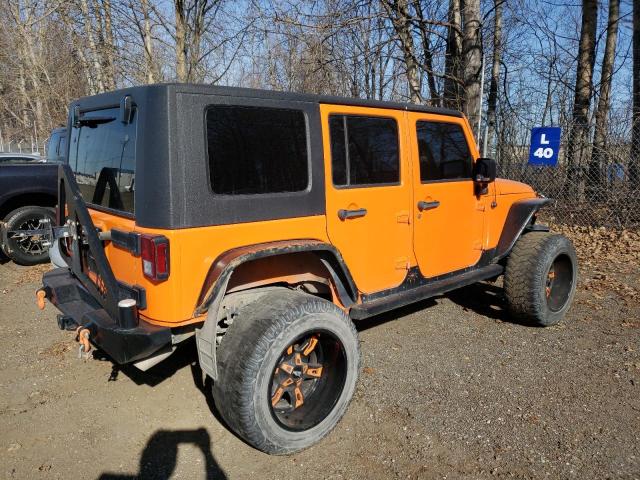 1C4BJWDG4DL563637 - 2013 JEEP WRANGLER U SPORT ORANGE photo 3