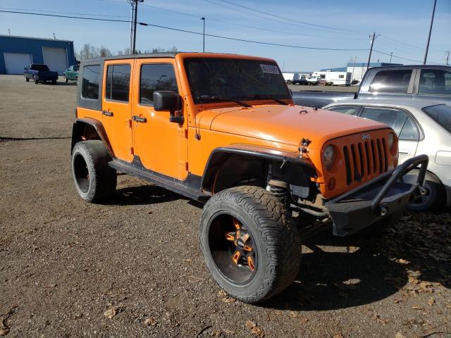 1C4BJWDG4DL563637 - 2013 JEEP WRANGLER U SPORT ORANGE photo 4