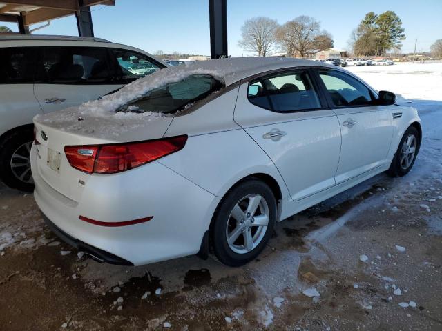 KNAGM4A7XF5651666 - 2015 KIA OPTIMA LX WHITE photo 3