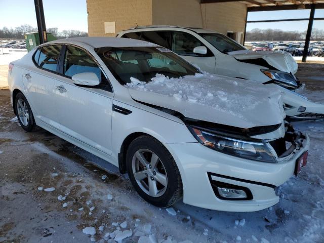 KNAGM4A7XF5651666 - 2015 KIA OPTIMA LX WHITE photo 4