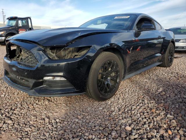 1FA6P8AM3G5333978 - 2016 FORD MUSTANG BLACK photo 1