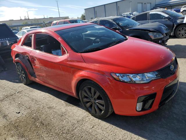 KNAFW6A39D5672150 - 2013 KIA FORTE SX RED photo 4