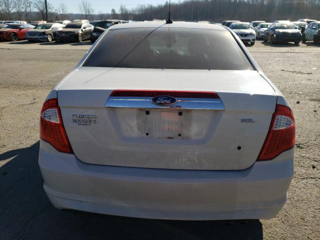 3FAHP0JA7CR418684 - 2012 FORD FUSION SEL WHITE photo 6