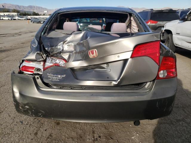 1HGFA165X8L039660 - 2008 HONDA CIVIC LX GRAY photo 6