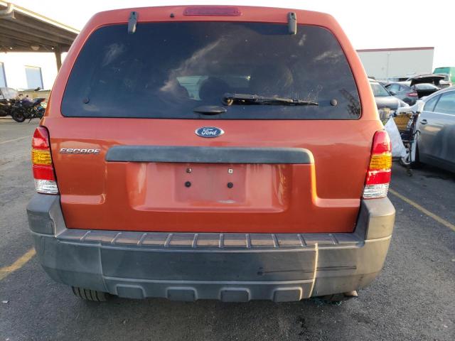 1FMYU02Z85KD52933 - 2005 FORD ESCAPE XLS ORANGE photo 6