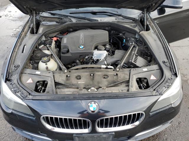 WBA5A7C54FD621257 - 2015 BMW 528 XI BLACK photo 11