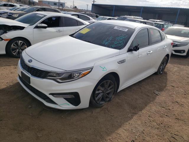 5XXGT4L35LG407527 - 2020 KIA OPTIMA LX WHITE photo 1