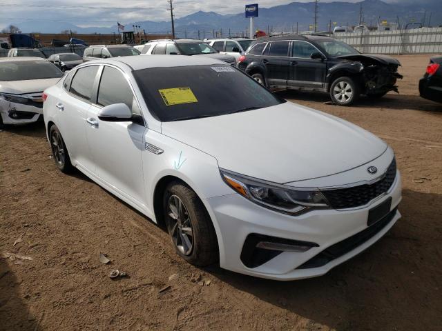 5XXGT4L35LG407527 - 2020 KIA OPTIMA LX WHITE photo 4