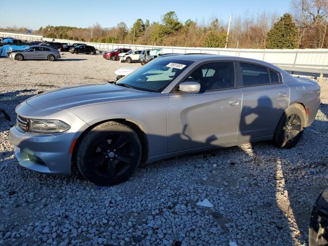 2C3CDXBG8FH852884 - 2015 DODGE CHARGER SE SILVER photo 1